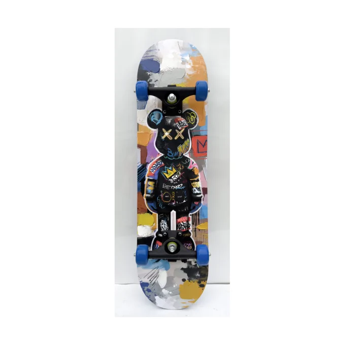 Mouse Skateboard Wall Art
