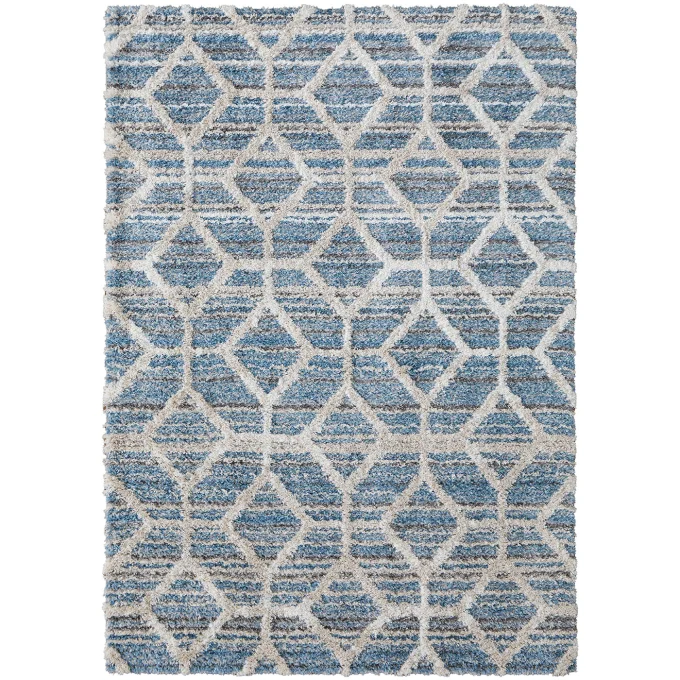 5x8 Maya Blue Area Rug 