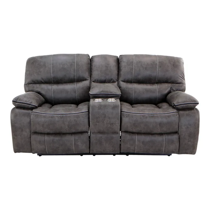 Dual Reclining Loveseat With Console, Best Reclining Sofa Brands 2020