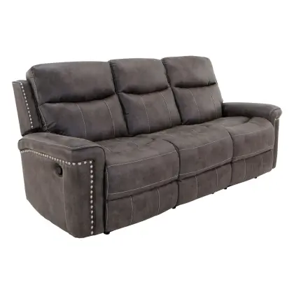 In Stock Items Jerome S Furniture, Sky Ridge Mahogany Leather Power Reclining Sofa