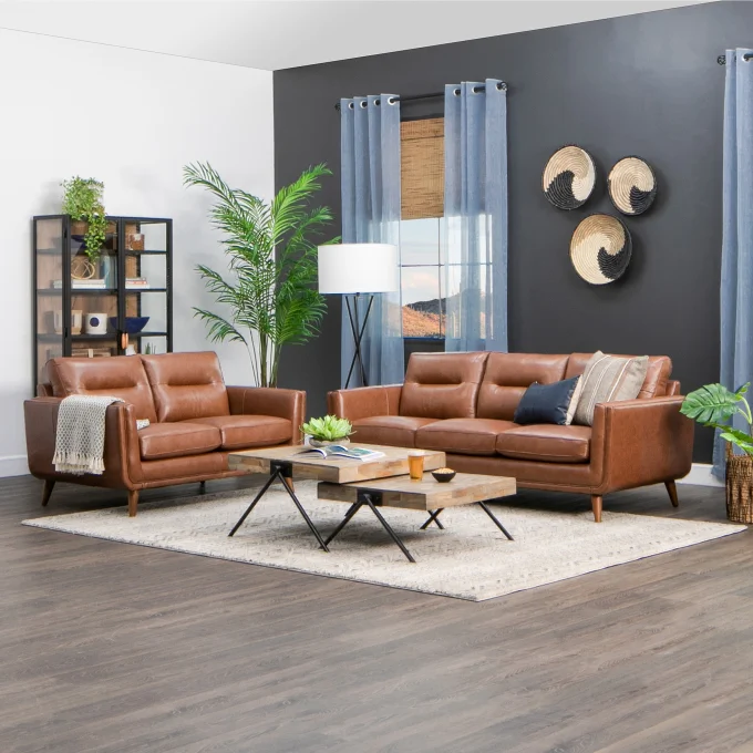 Sidekick Living Room Cobblestone Collection Jerome S Furniture - Couch And Loveseat Set Rooms To Go