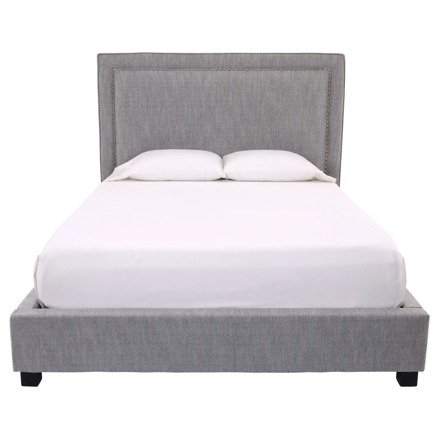 Cody Gray Upholstered Bed | Bedroom Furniture at Jerome's