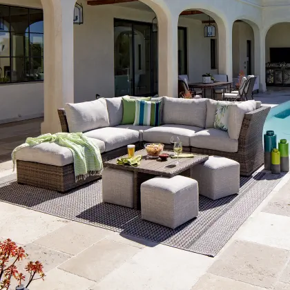 Cabo Outdoor Living Set Jerome S, Brunswick Outdoor Furniture